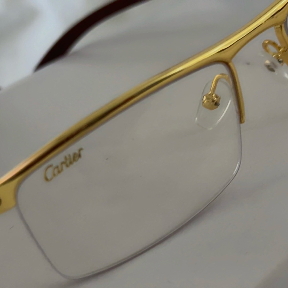 Cartier Gold Women's Eyewear